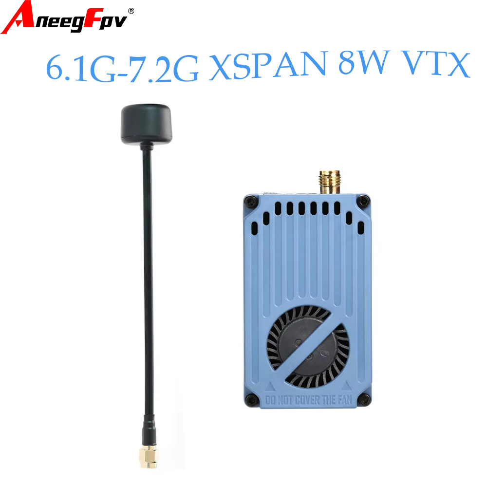 Vtx Video Transmitter - RUSHFPV 6.1‑7.2G 8W X61728 VTX Videozendermodule