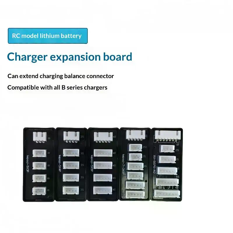 Lipo Parallel Charging Board - Parallel opladen van Lipo-batterijen! 1 set