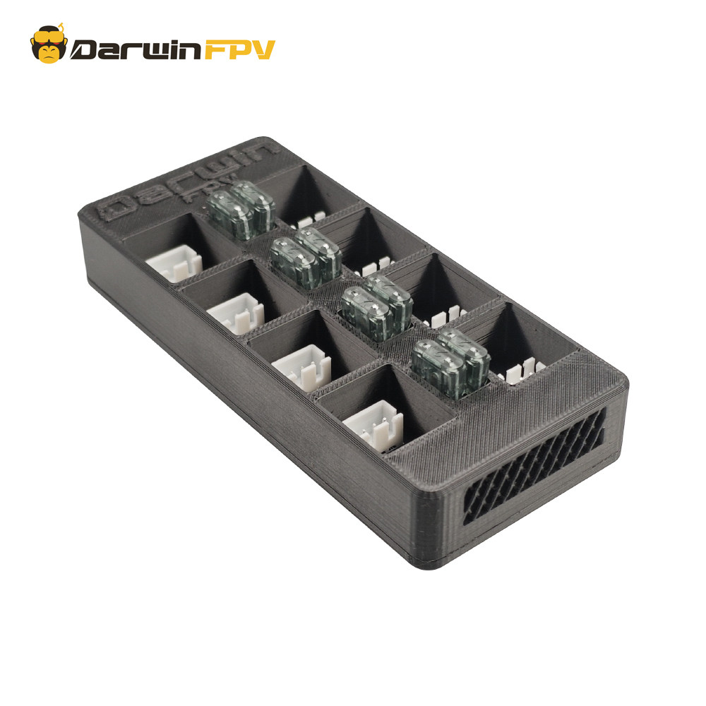 Lipo Parallel Charging Board - Darwin FPV ONE-LINK parallelle oplaadplaat, één