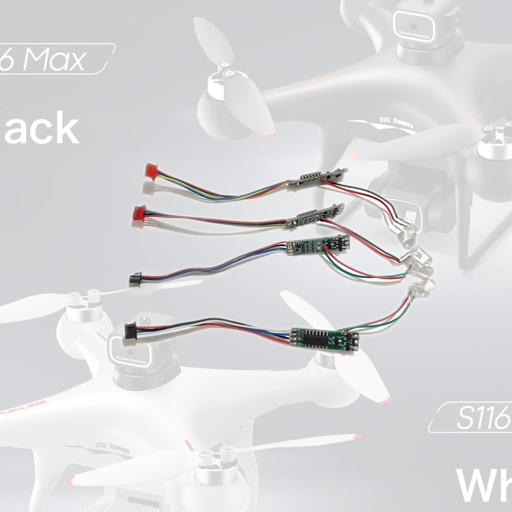 Drone Rc S116 - ESC Board Met Lichtbalk Volledige Set