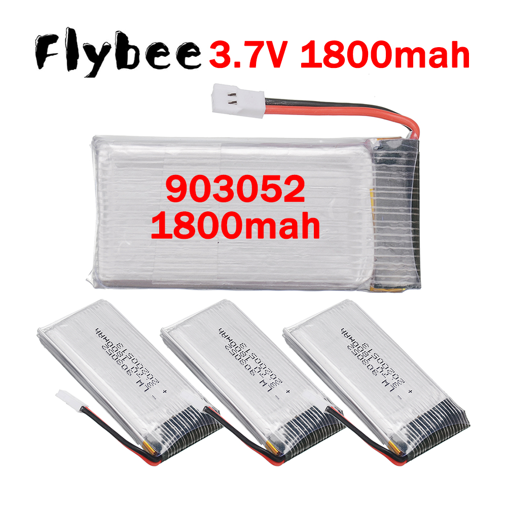 Lipo Battery Charger - 5IN1 Charger 903052 3.7V 1800mAh Lithium
