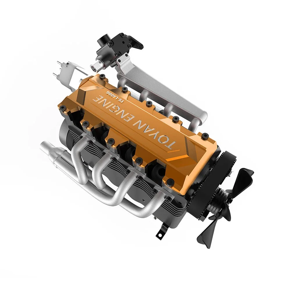 Rc Boat - 2025TOYAN FS-L400BGC 14cc Inline 4 Cilinder