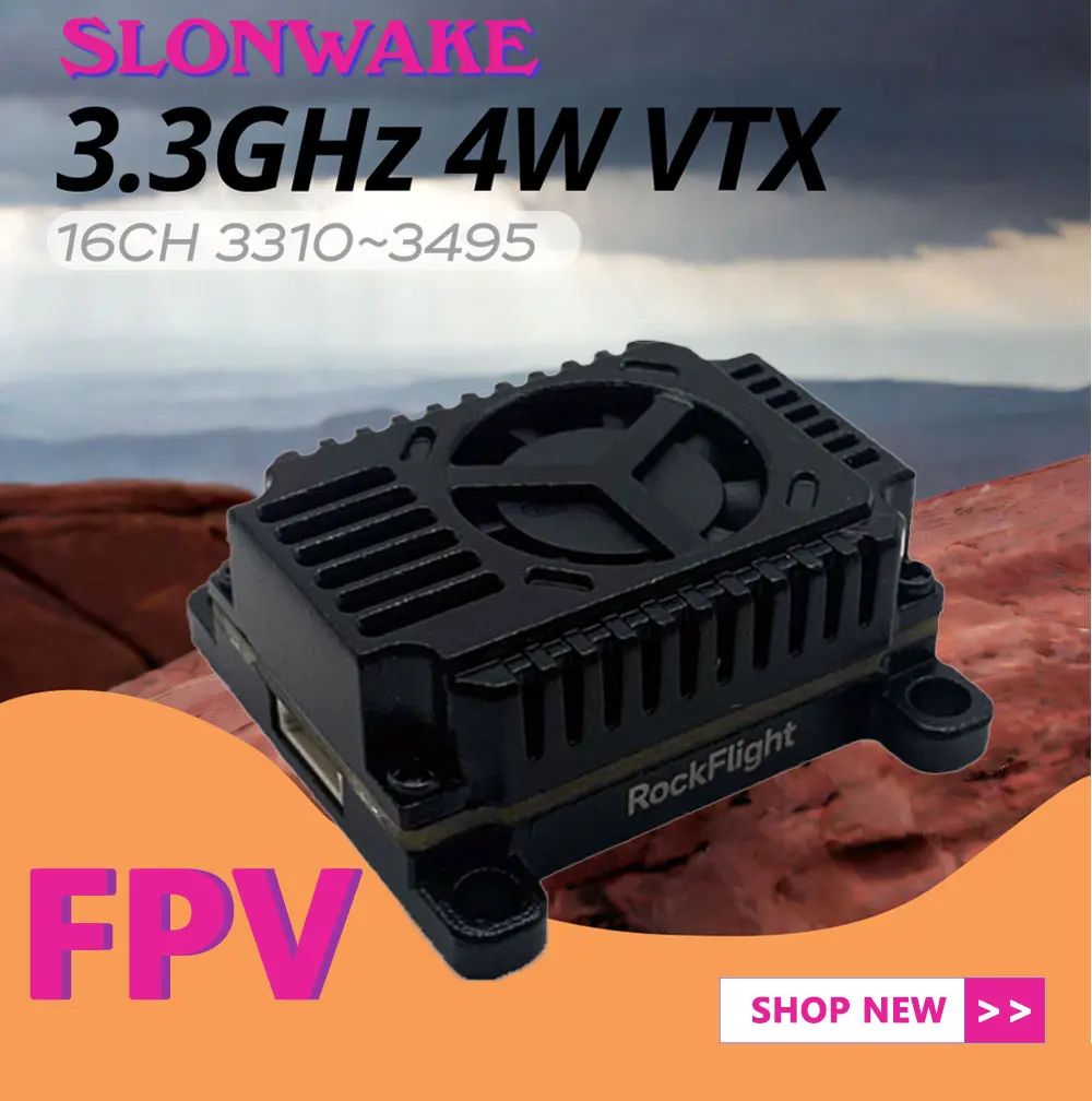 SLONWAKE FPV 3.3G 16CH 4000mW  - Vtx Video Transmitter recensie en prijs