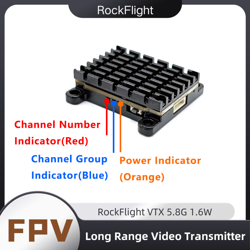RockFlight TX663 VTX 5.8G 48CH - Drone Rc Remote recensie en prijs