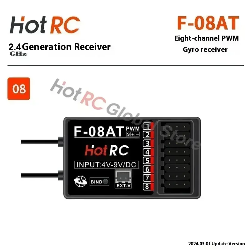 HOTRC 2.4Ghz 4/6/8 Kanaals F-0 - Rc Boat recensie en prijs