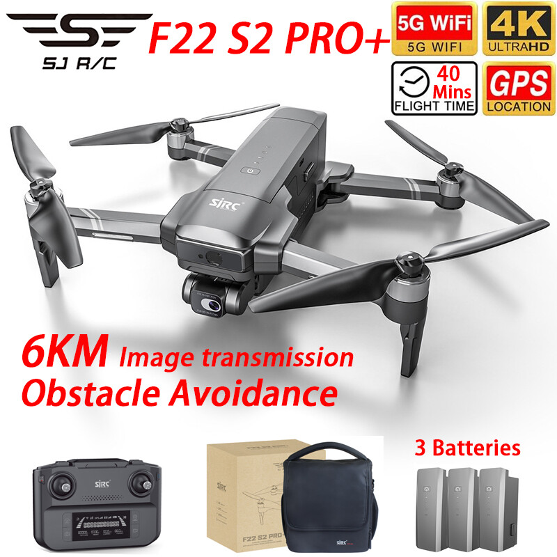 SJRC F22 S2 PRO+ Drone GPS 6KM - Drone Sjrc recensie en prijs