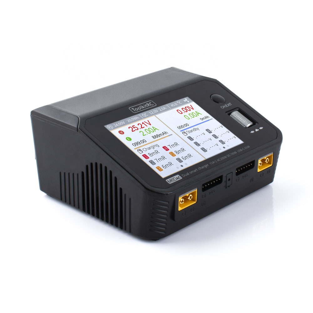 Toolkitrc M6DAC 350W X 2 USB-C - Lipo Battery Charger recensie en prijs