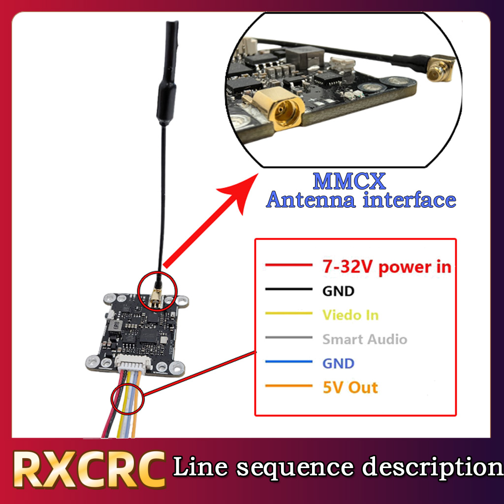 RXCRC 5.8G Module 48CH 1.6W VT - Drone Rc Remote recensie en prijs
