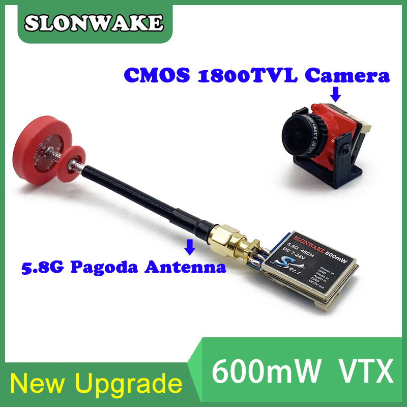 Klaar voor gebruik 5.8G 48CH 6 - Vtx Video Transmitter recensie en prijs