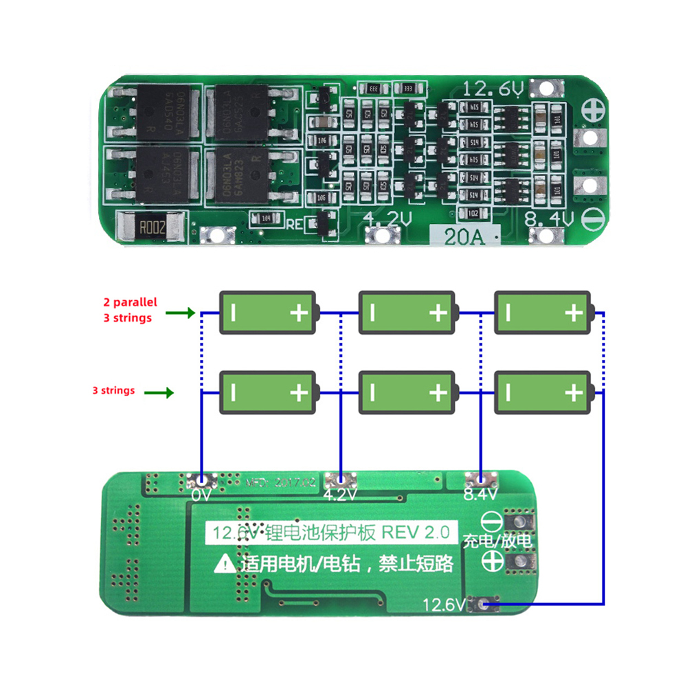 3S 20a Li-Ion Lithium Batterij - Lipo Battery Charger recensie en prijs