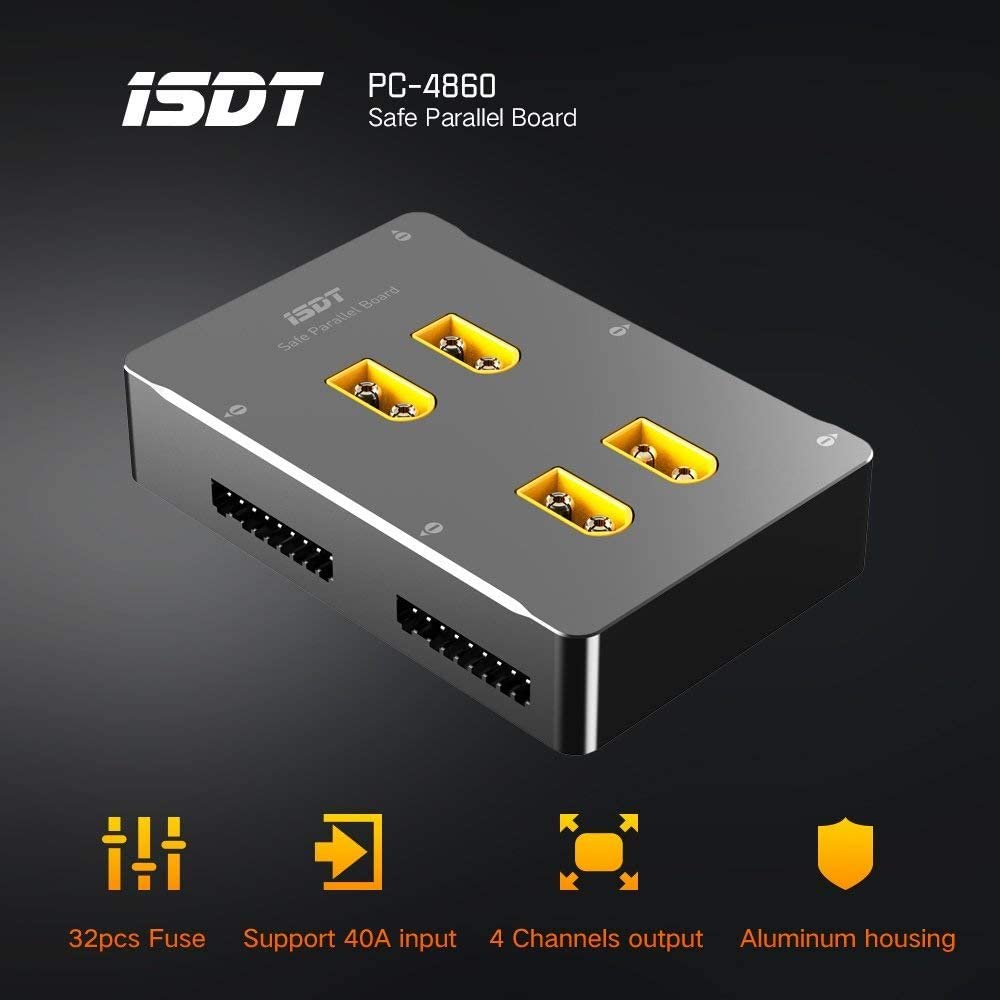 ISDT PC-4860 Lipo Batterijlade - Lipo Parallel Charging Board recensie en prijs