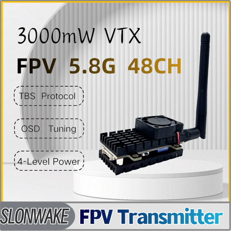 SLONWAKE 5.8G 3000mW Simulatie - Vtx Video Transmitter recensie en prijs