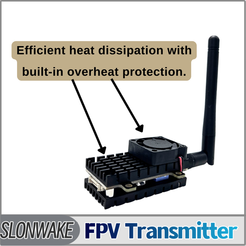 SLONWAKE 5.8G 3000mW Simulatie - Vtx Video Transmitter recensie en prijs