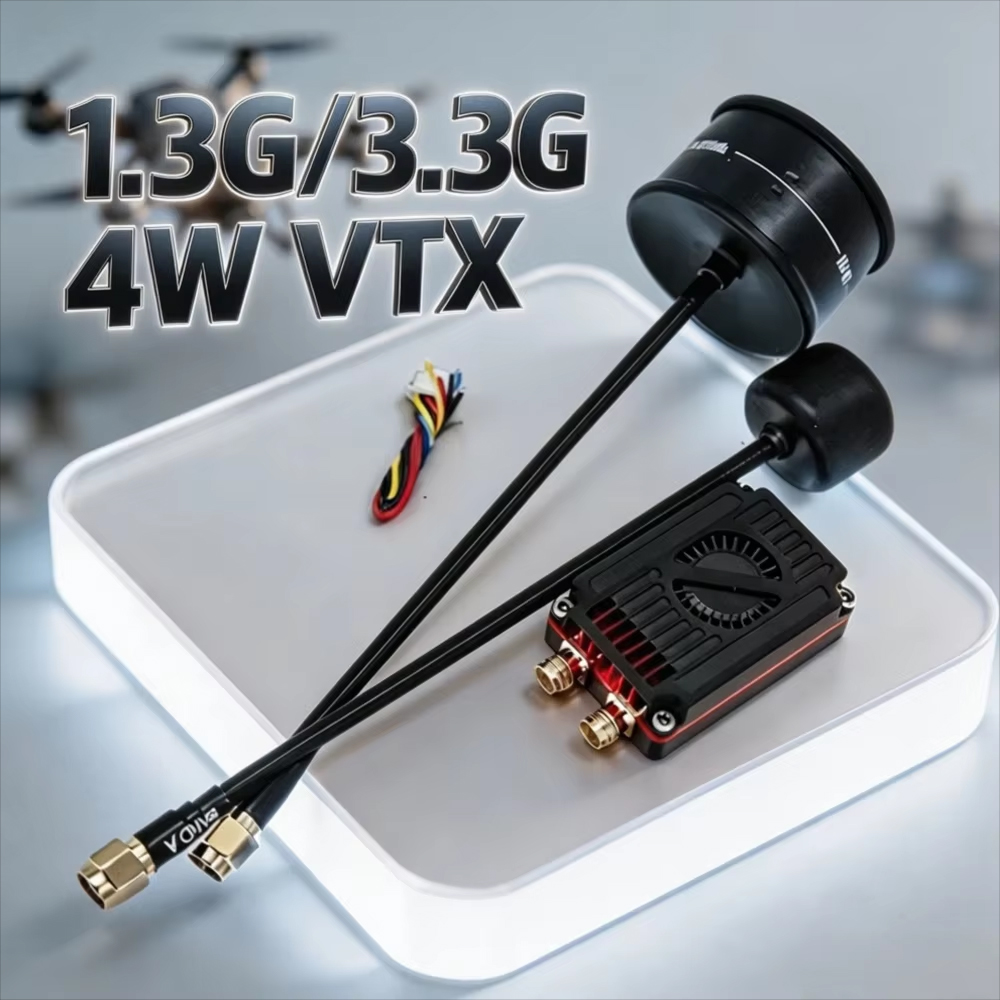 Rushfpv Rush 1.3G/3.3G 4W 7-30 - Vtx Video Transmitter recensie en prijs