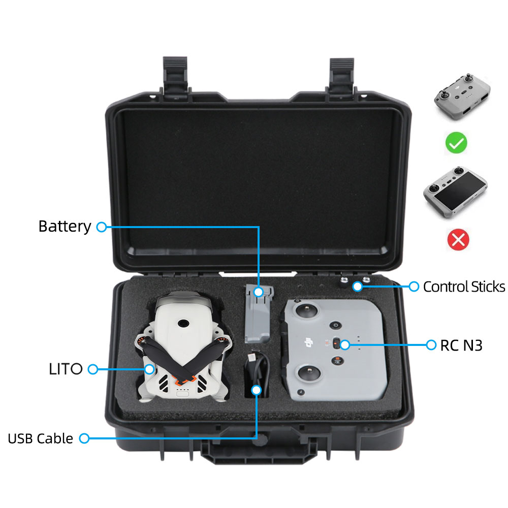 Draagbare draagtas voor DJI Li - Drone Carrying Bag recensie en prijs