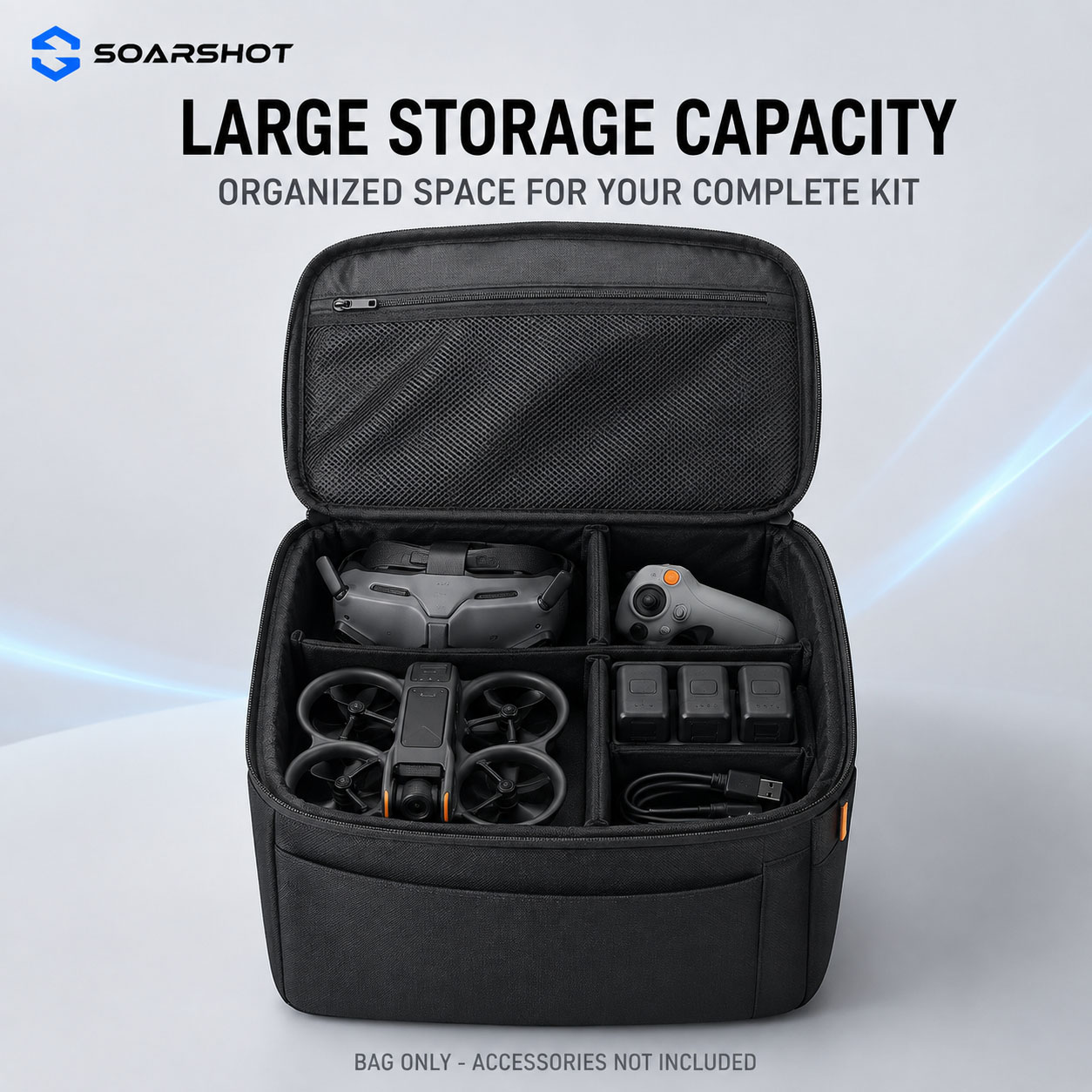 SOARSHOT Draagtas voor DJI Ava - Drone Carrying Bag recensie en prijs
